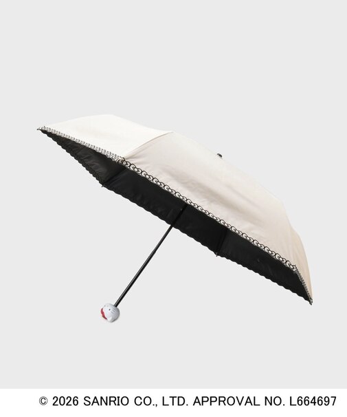◆【ハローキティ】晴雨兼用折りたたみ傘