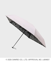 ◆【ハローキティ】晴雨兼用裏側プリント折りたたみ傘