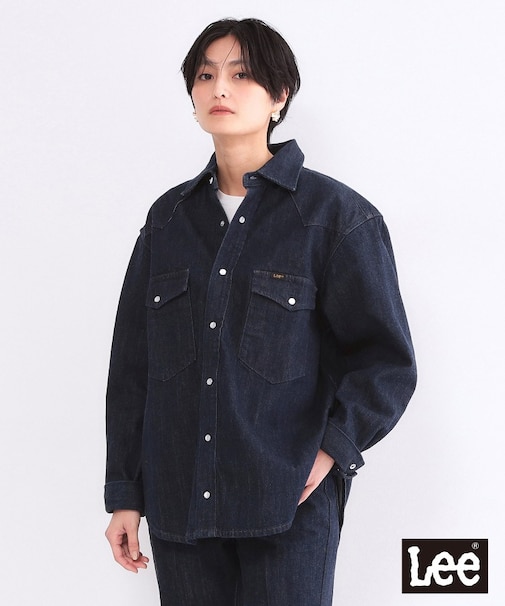 【Lee別注】ウエスタンシャツデニムジャケット【洗濯機OK】