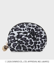 ◆【ハローキティ】立体フェイスプリントシェルポーチ