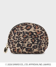 ◆【ハローキティ】立体フェイスプリントシェルポーチ