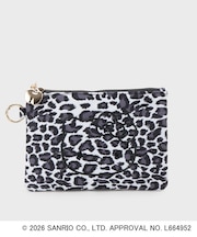 ◆【ハローキティ】立体フェイスプリントスクエアポーチ