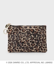 ◆【ハローキティ】立体フェイスプリントスクエアポーチ