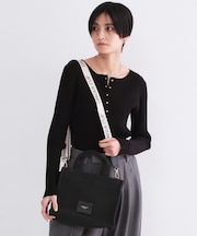 メッシュスクエアミドルトートバッグ【2WAY】