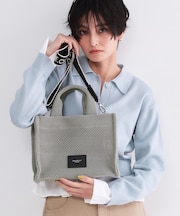 メッシュスクエアミドルトートバッグ【2WAY】