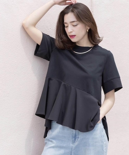 onit:ディープ Vネック ロング スリーブ TEE｜シップスの通販｜&mall