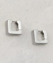 エポキシ樹脂×メタルスクエアカラーピアス