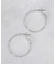 表面デザイン フープピアス