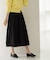 シャンブレータフタタックフレアスカート【洗濯機OK】