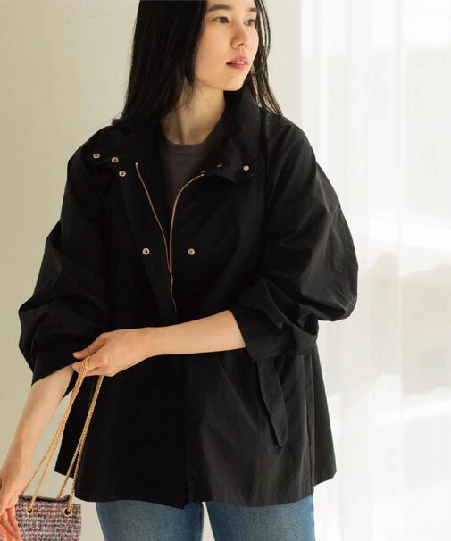 撥水スタンドZIPブルゾン【洗濯機OK/UVケア/花粉対応】