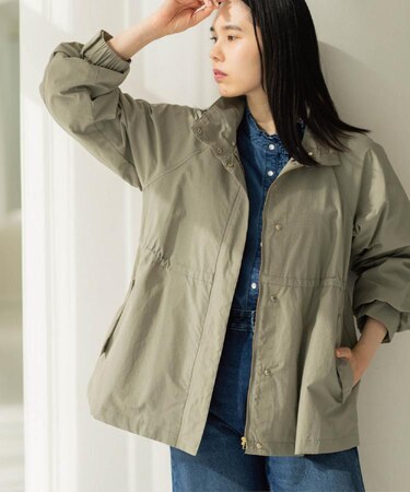 撥水スタンドZIPブルゾン【洗濯機OK/UVケア/花粉対応】