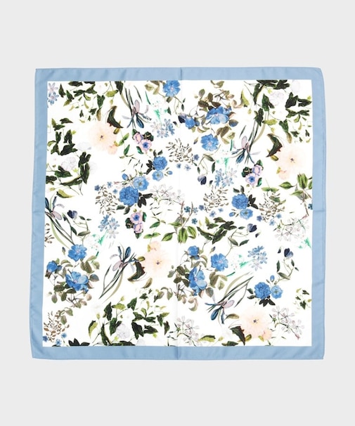 フラワー柄スカーフ
