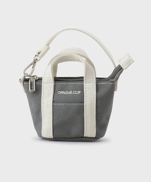 バイカラー帆布ミニBAGチャーム