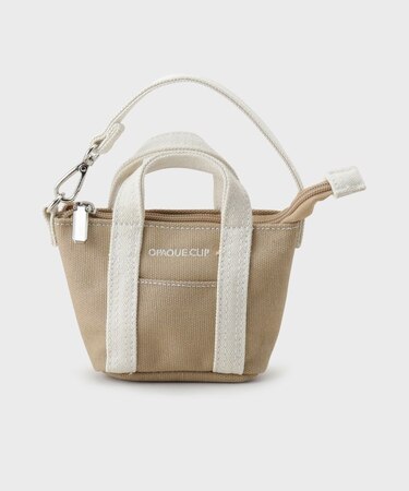 バイカラー帆布ミニBAGチャーム