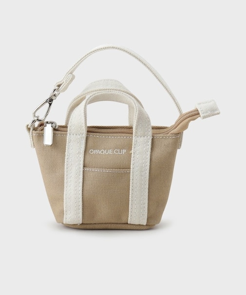 バイカラー帆布ミニBAGチャーム