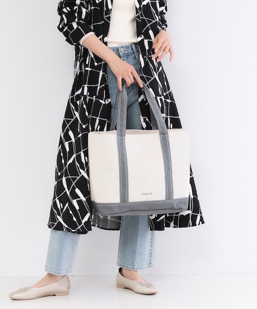 バイカラー帆布BIGトート