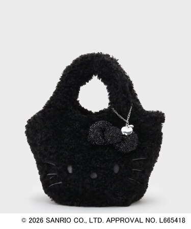 ◆【ハローキティ】キラふわマルシェバッグ