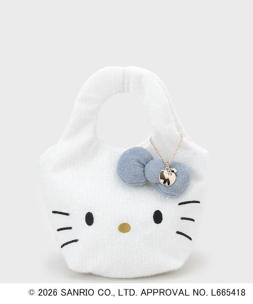 ◆【ハローキティ】キラふわマルシェバッグ