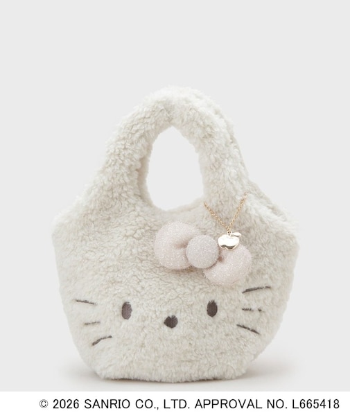 ◆【ハローキティ】キラふわマルシェバッグ