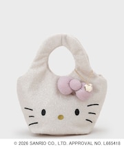◆【ハローキティ】キラふわマルシェバッグ
