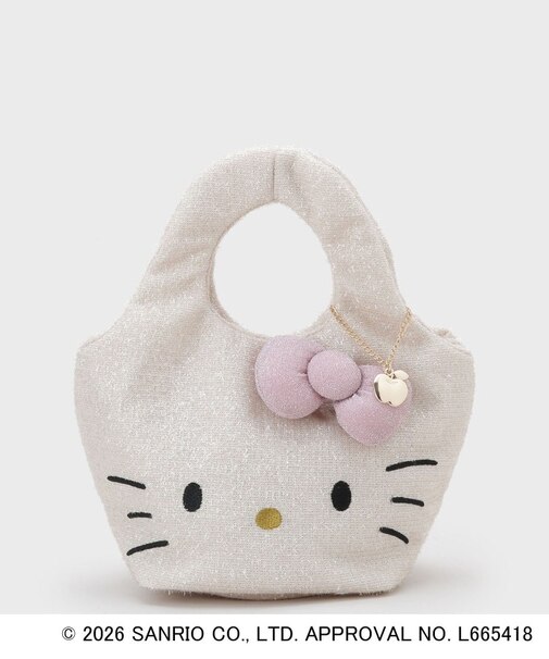 ◆【ハローキティ】キラふわマルシェバッグ