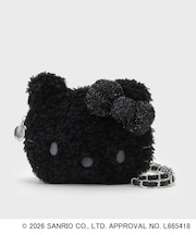 ◆【ハローキティ】フェイス型2WAYキラふわミニショルダーバッグ