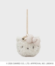 ◆【ハローキティ】きらふわフェイス型ミラーチャーム