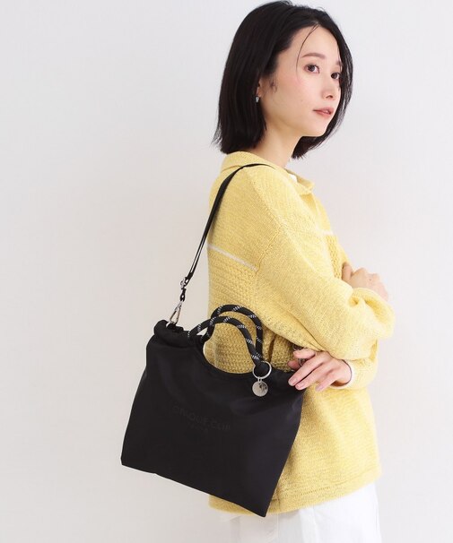 2WAYミニロープハンドルバッグ