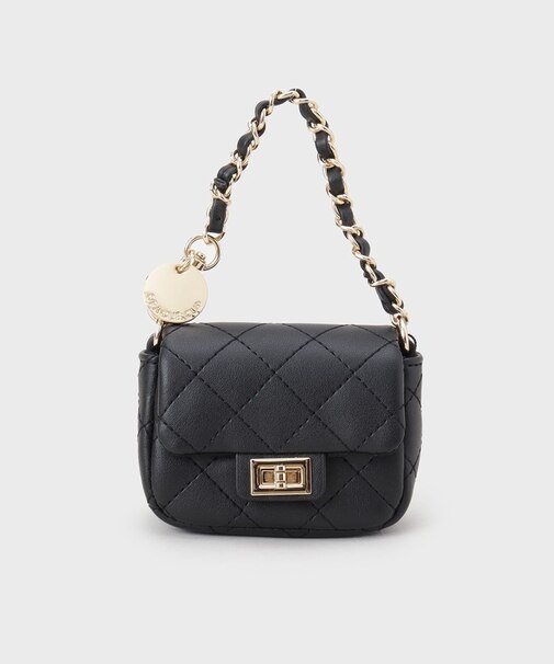 ダイヤキルトミニBAGチャーム