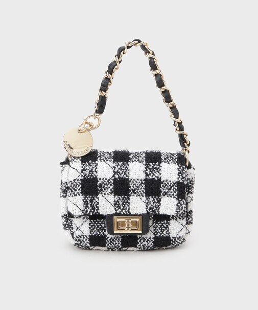 ダイヤキルトミニBAGチャーム