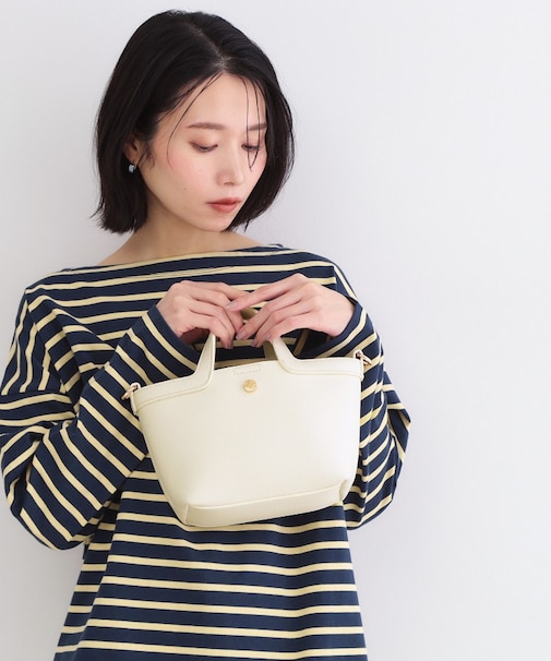 2WAY巾着付ミニトート