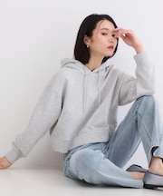 ショート裏毛フーディ【洗濯機OK】