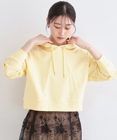 ショート裏毛フーディ【洗濯機OK】