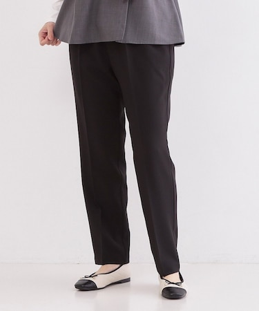 美脚ストレッチイージーテーパードパンツ【洗濯機OK】