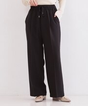 美脚ストレッチイージーワイドパンツ【洗濯機OK】