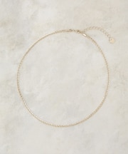 細チェーン2連ネックレス