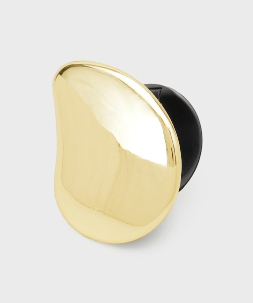 メタルしずく型スマホグリップ