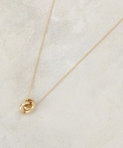 デザインリングスライドネックレス