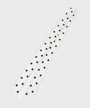 シアーレースドットスカーフ