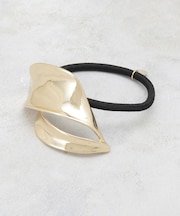 ニュアンスメタルパーツヘアゴム