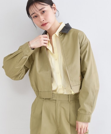 【Dickies(R)×OPAQUE.CLIP】ステンカラーブルゾン