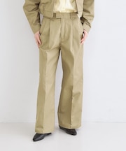 【Dickies(R)×OPAQUE.CLIP】ツータックワイドパンツ