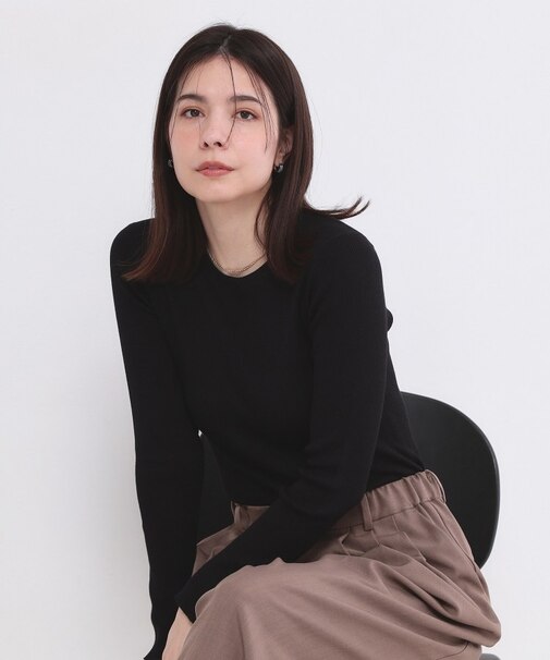 ラメリブニット【洗濯機OK】