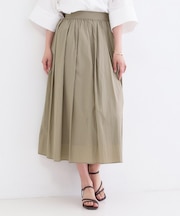 シアーヴィンテージイージーフレアスカート【洗濯機OK】