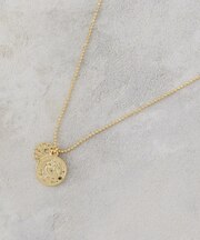 ダブルコイン ショートネックレス