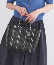 バイカラーミドルメルカドバッグ