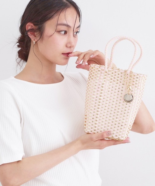 マルチカラーミニメルカドバッグ