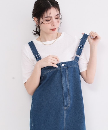 シアーメランジリブカットソー【洗濯機OK】