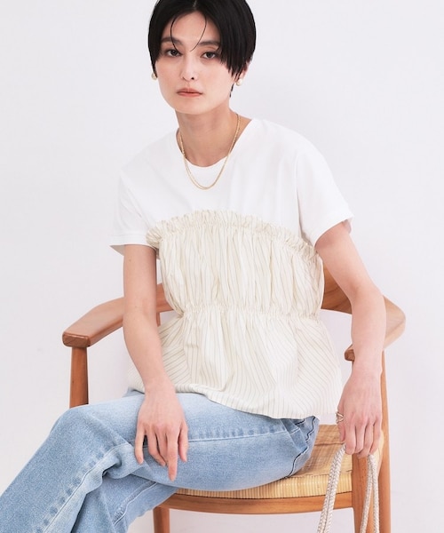 MINAMI×jouetie】レースボレロフーディ｜ジュエティの通販｜&mall