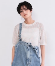 MIXメッシュニット【洗濯機OK／抗ピル】